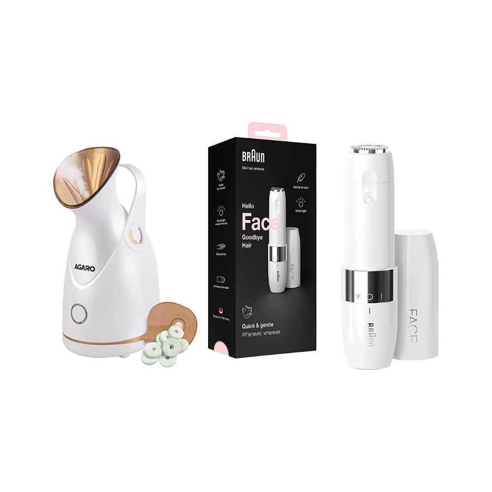 AGARO FS2117 Facial Steamer With Nano Ionic Hot Steaming Technology