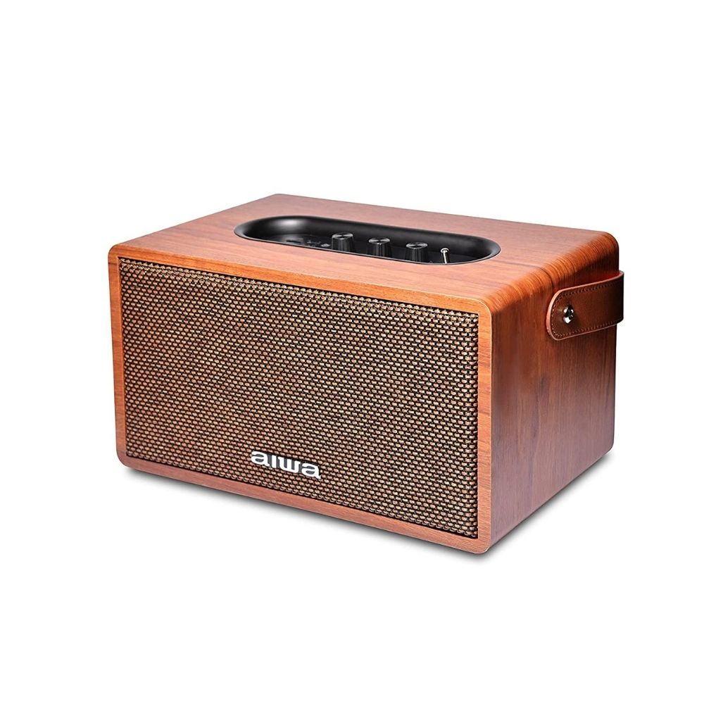 Aiwa MI-X150 Retro Plus X Retro Home Audio Brown Medium