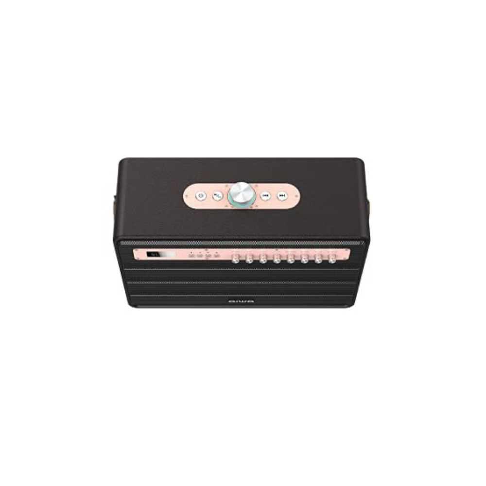 Aiwa MI-X450 Pro Enigma high Efficiency Audio with Retro Styling, Rose Gold, Medium