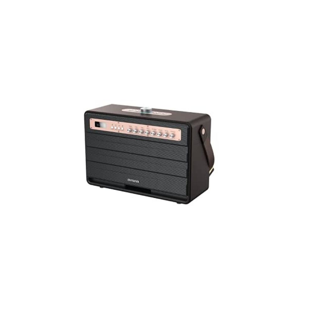 Aiwa MI-X450 Pro Enigma high Efficiency Audio with Retro Styling, Rose Gold, Medium