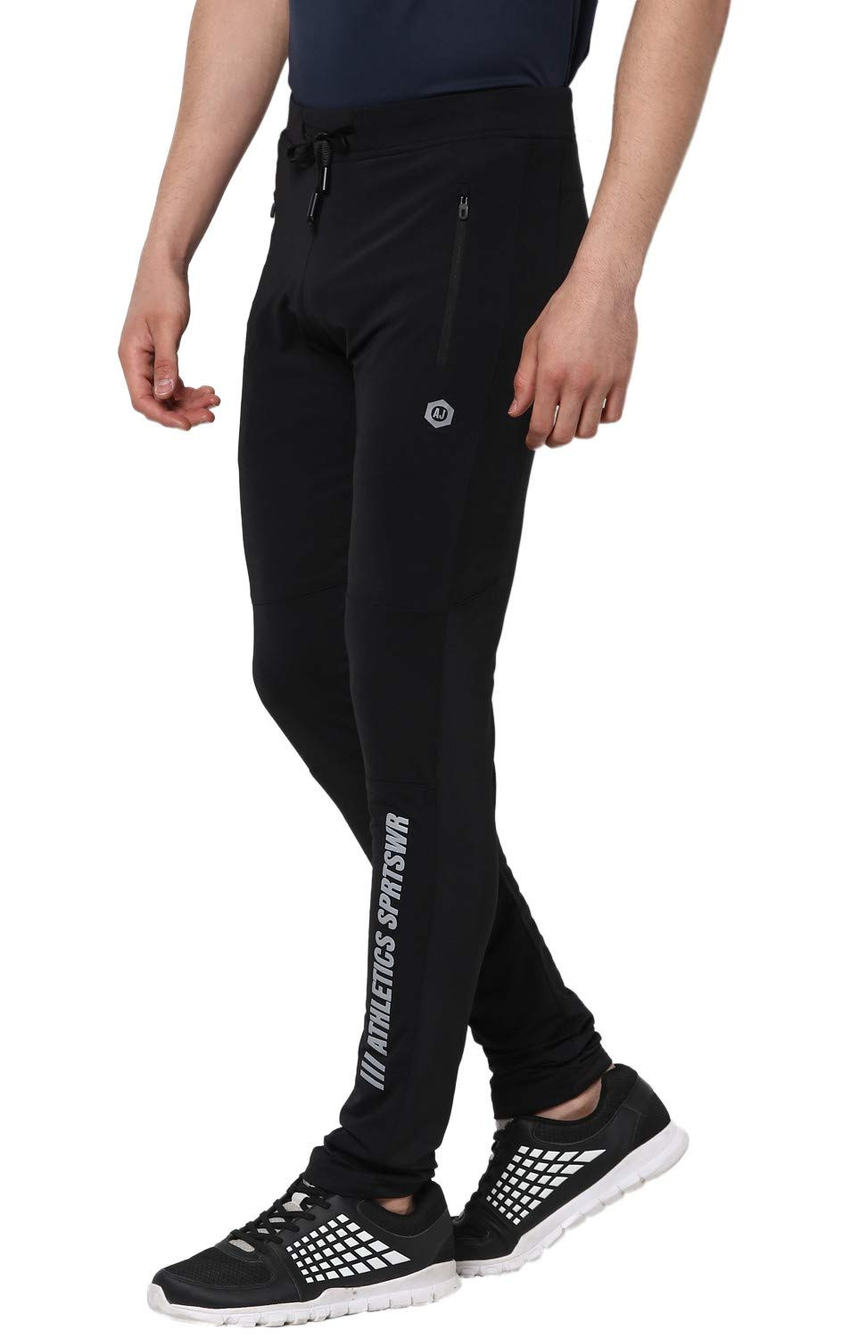 Buy ATICX Store Men Black Polyester Track Pants (L) Online at Best Prices  in India - JioMart.
