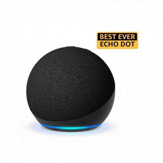 All-New Echo Dot 5th Gen 2023 release  Smart speaker with Bigger sound Motion Detection Temperature Sensor Alexa and Bluetooth Black