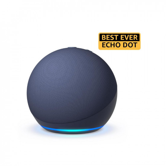 All-New Echo Dot 5th Gen 2023 release  Smart speaker with Bigger sound Motion Detection Temperature Sensor Alexa and Bluetooth Blue
