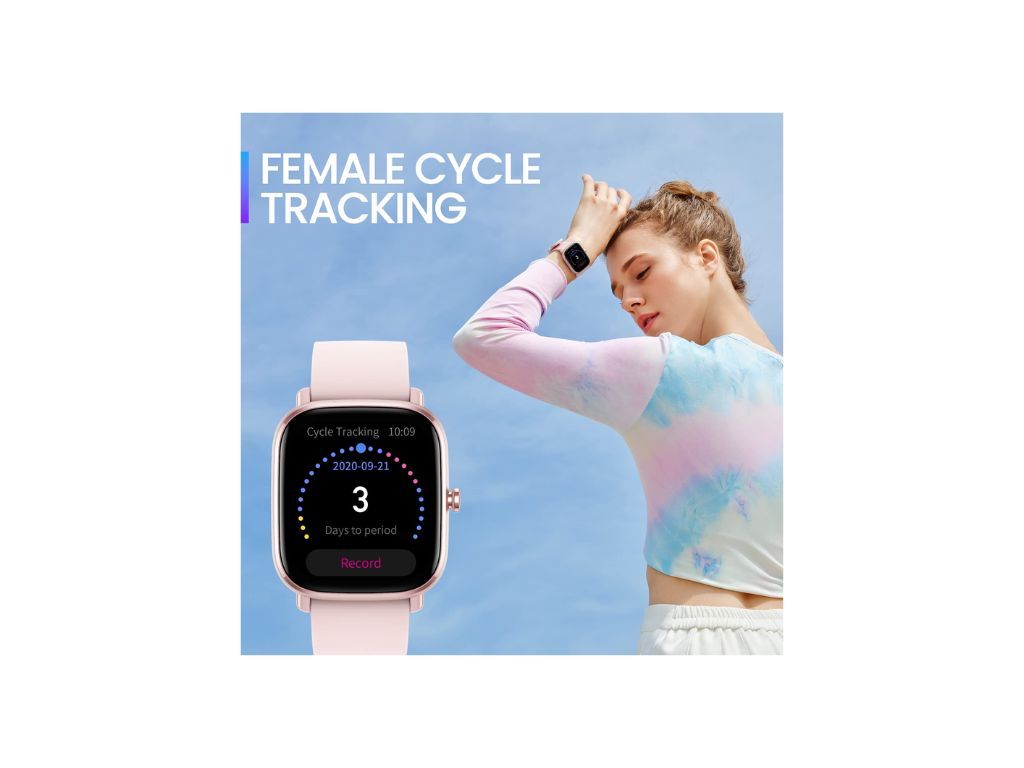 Amazfit GTS2 Mini (New Version) Smart Watch with Always-on AMOLED Display, Alexa Built-in, SpO2, 14 Days' Battery Life, 68 Sports Modes, GPS, HR, Sleep & Stress Monitoring (Meteor Black)