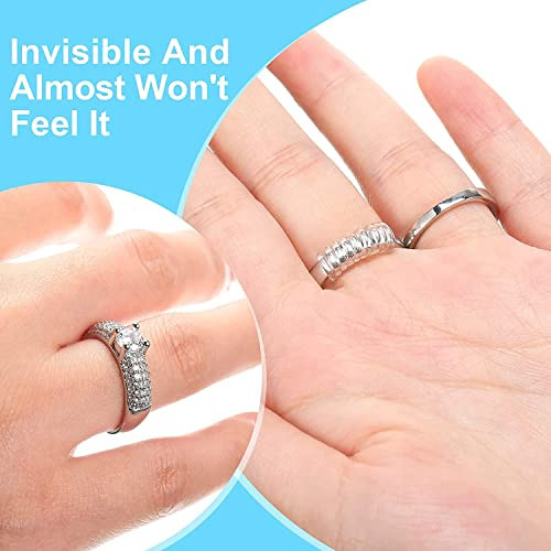 ANZAILALA Ring Size Adjuster for Loose Rings - 4 Sizes Ring Sizer Ring – My  Store