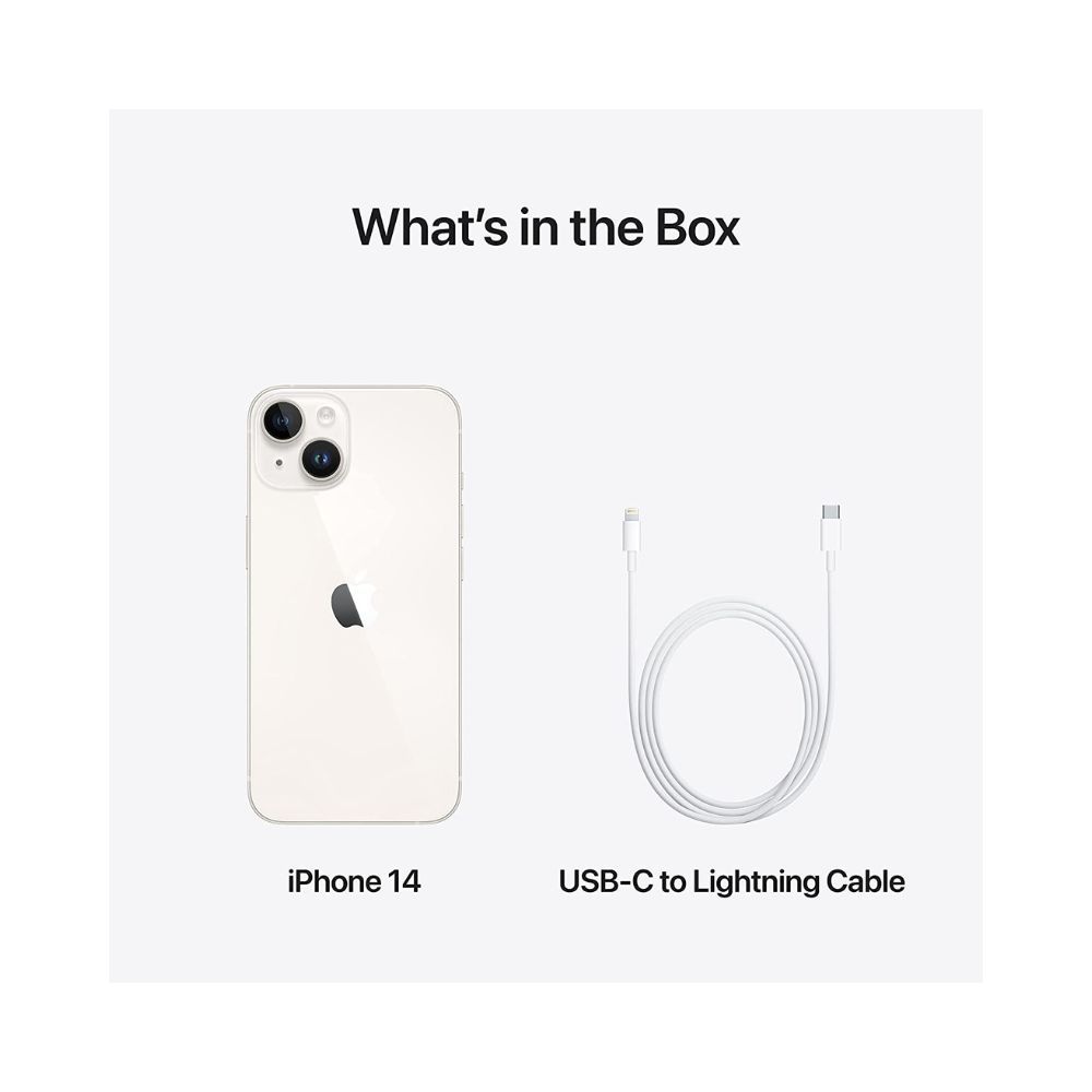 Apple iPhone 14 (128 GB) - White