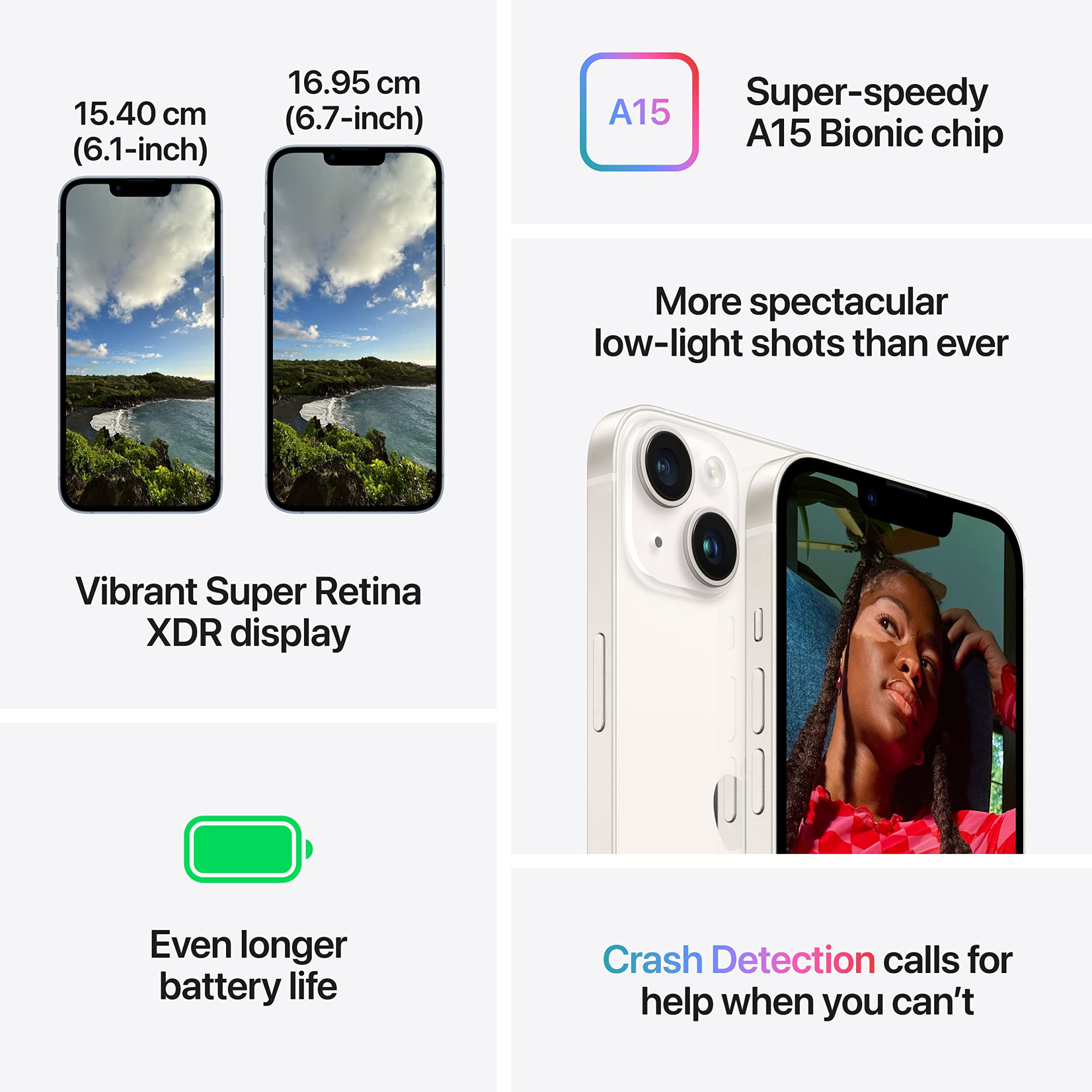 Apple iPhone 14 256 GB - Midnight