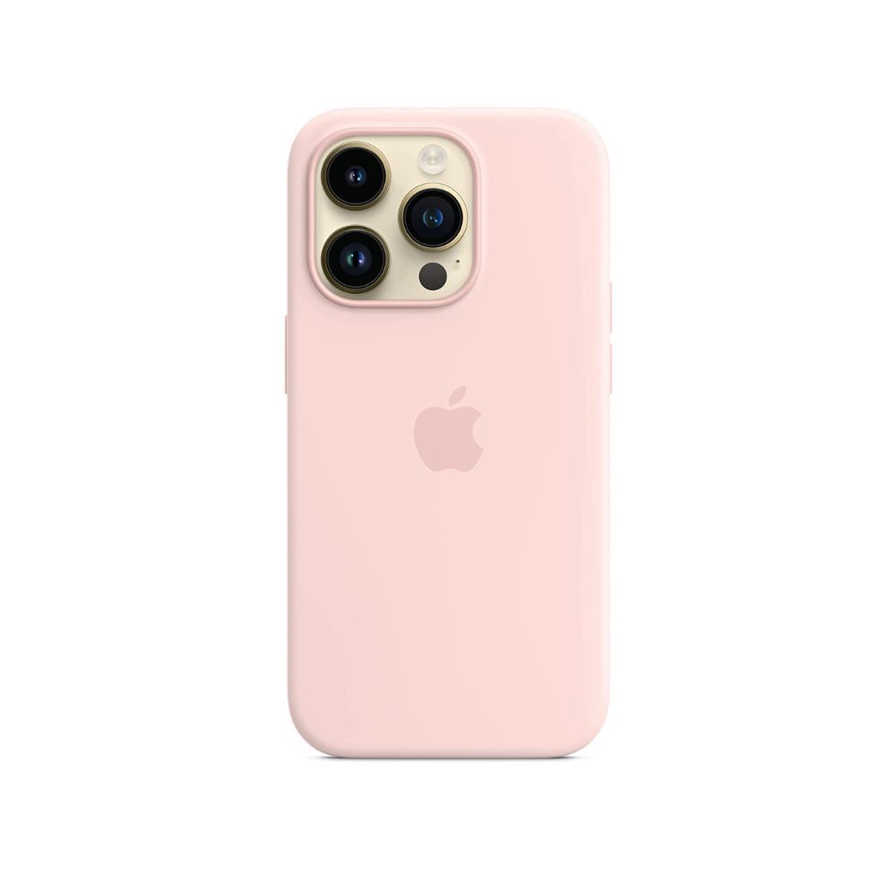 Apple iPhone 14 Pro Silicone Case with MagSafe - Chalk Pink ???????