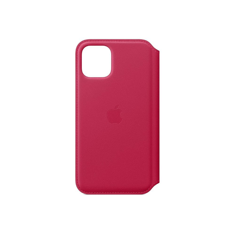 Apple Leather Folio Case for iPhone 11 Pro (Raspberry)