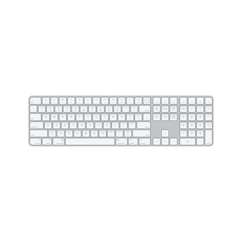 Apple Magic Keyboard with Touch ID and Numeric Keypad US English - Silver
