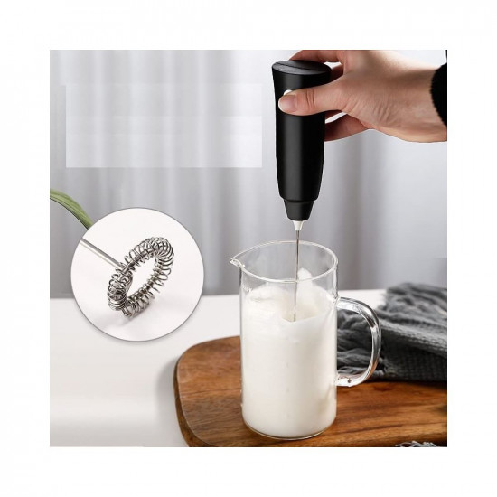 Coffee Beater Electric Handheld Milk Wand Mixer Frothier For Latte Coffee  Hot Milk Hand Blender