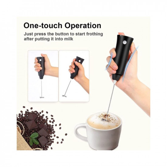 APTODEN Electric Handheld Milk Wand Mixer Frother for Latte Coffee Hot Milk Milk Frother for Coffee Egg Beater Hand Blender Coffee Beaterr Coffee Beater