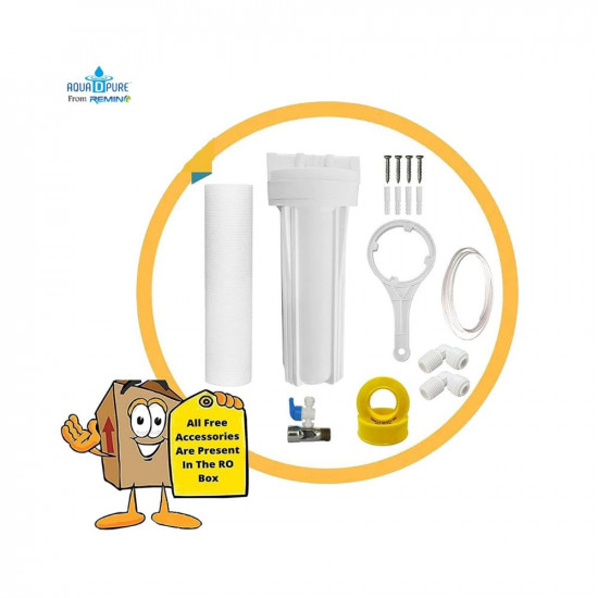 AQUA D PURE Copper  Mineral ROUVUF 10 to 12 Liter RO  UV  TDS ADJUSTER Water Purifier