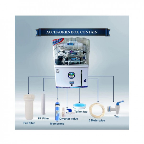 Aqua Grand Plus RO + UF + UV + TDS Control 12 Leter Water Purifier