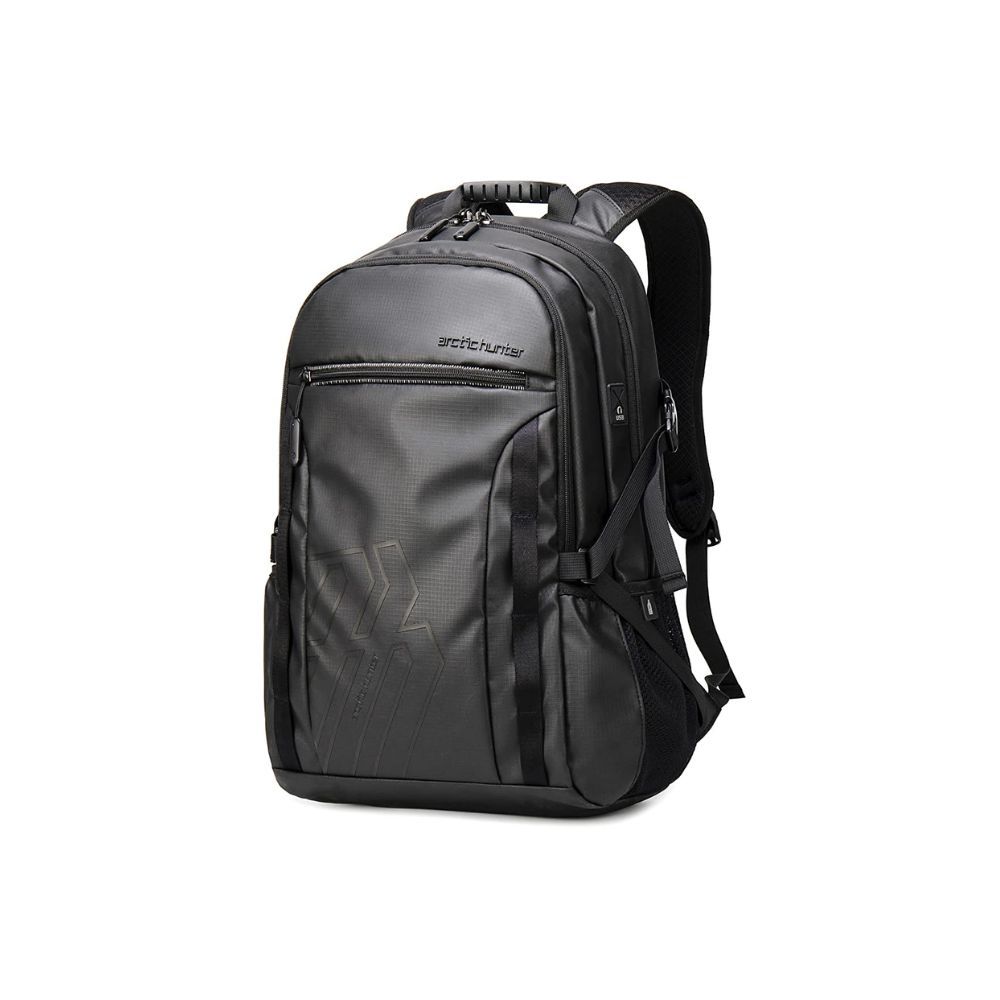 Arctic Hunter Laptop Bag,28L Travel Backpack for 15.6 inch Laptop Black
