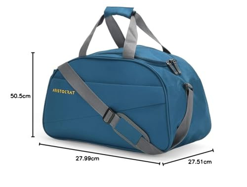 Buy Aristocrat Unisex Blue DART DUFFLE 65 Medium Trolley Bag - Trolley Bag  for Unisex 6631108 | Myntra