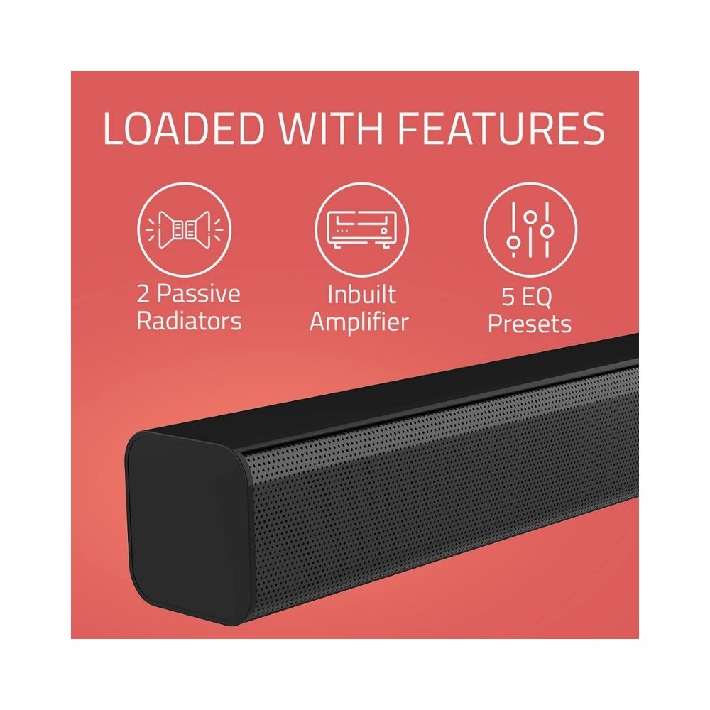 Artis BT-X3 40 Watts Wireless Bluetooth 50 Soundbar Black