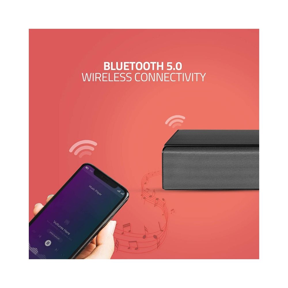 Artis BT-X5 60 Watts 20 Channel Wireless Bluetooth 50 Home Theatre Soundbar Black
