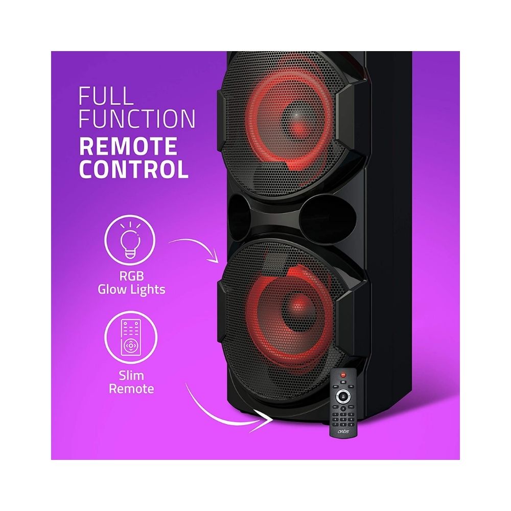 Artis BT700 Wireless Bluetooth Super Bass Portable Party Speaker with RGB Lights 50W RMS Output
