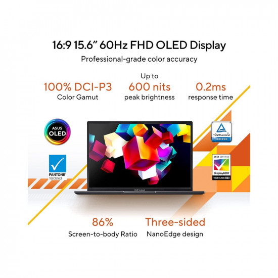 ASUS Vivobook 15 OLED (2023), AMD Ryzen 5 7530U, 15.6