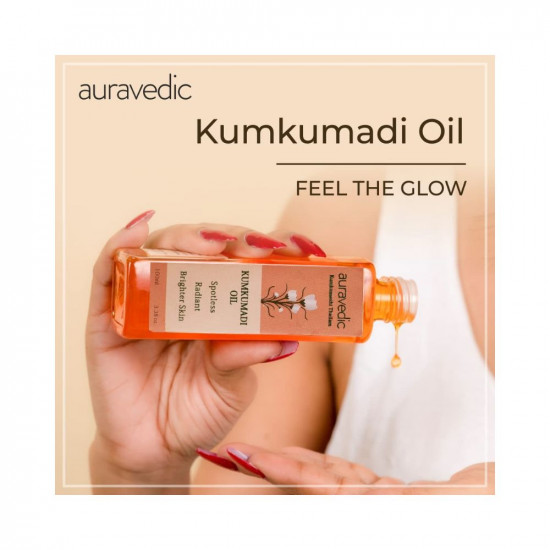 Auravedic Kumkumadi Oil, 100 Ml. Kumkumadi Face oil