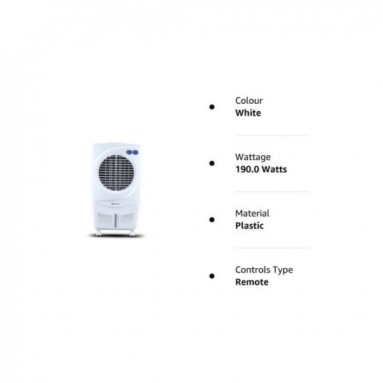 Bajaj 36L Personal Air Cooler PMH 36 Torque (Anti-Bacterial Technology, Honeycomb Cooling Pads)