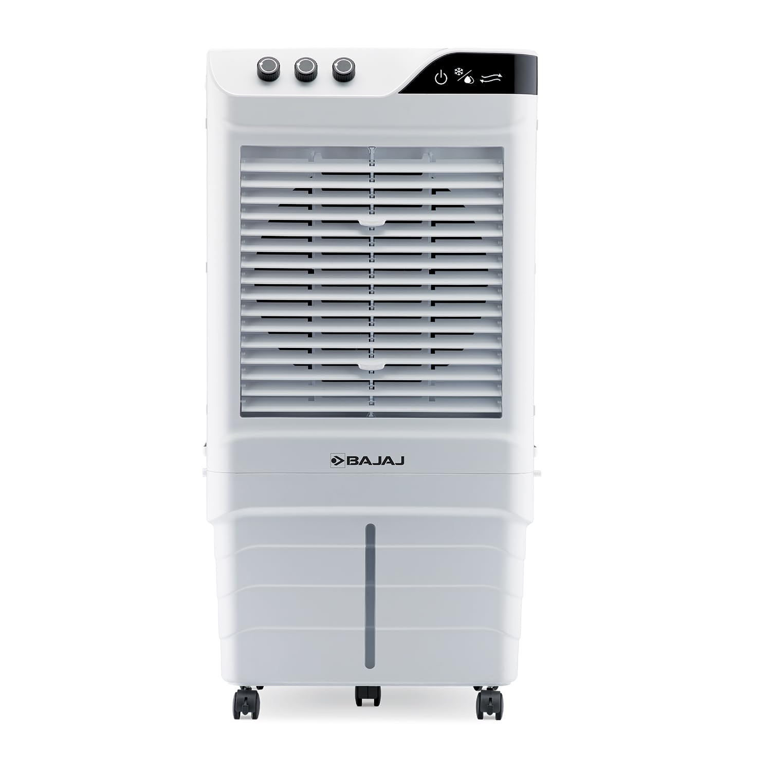 Bajaj DMH90 Neo 90L Desert Air Cooler For Home  For Larger Room  Big Ice Chamber  High-Speed  Invertor Compatible  90Ft Air Throw  3 Yrs Warranty 1 Yr Standard  2 Yrs Extended WarrantyWhite