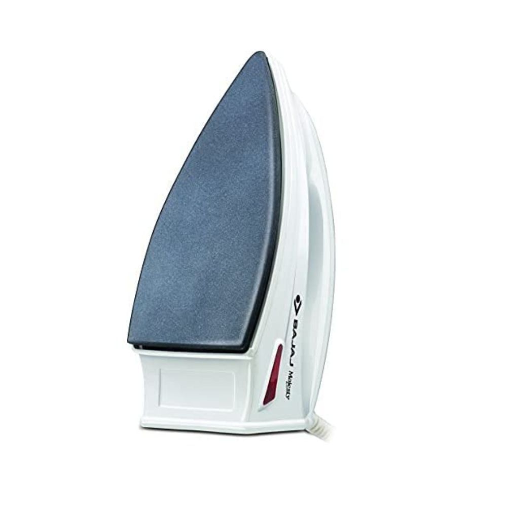 Bajaj DX-6 1000W Dry Iron with Advance Soleplate and Anti-bacterial German Coating Technology White