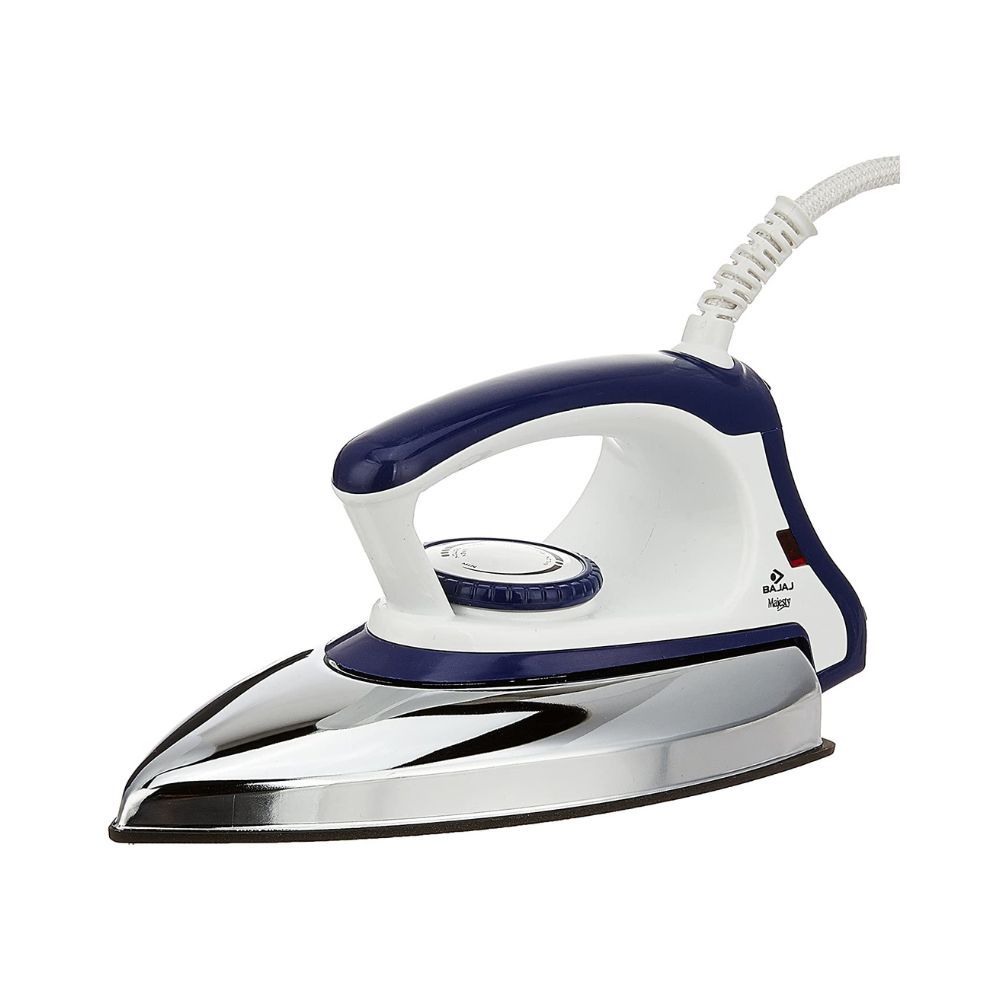 Bajaj Majesty DX-11 1000W Dry Iron with Advance Soleplate and Anti-bacterial German Coating Technology