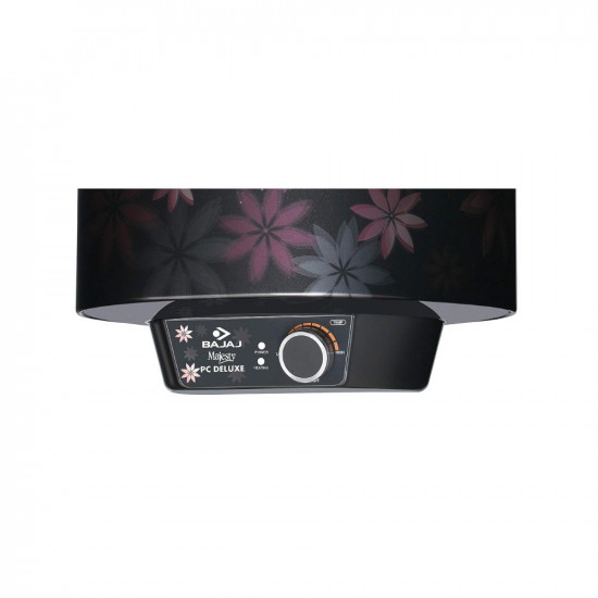 Bajaj Majesty PC Deluxe Storage 15 Litre Vertical 4 Star Water Heater, Multicolor wall mounting