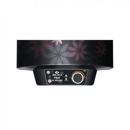 Bajaj Majesty PC Deluxe Storage 15 Litre Vertical 4 Star Water Heater, Multicolor wall mounting
