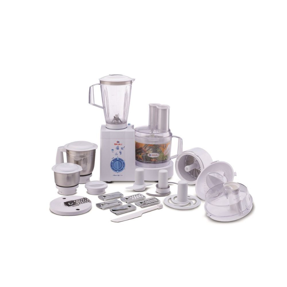Bajaj Master Chef 30 Food Processor 600W Food Processor White