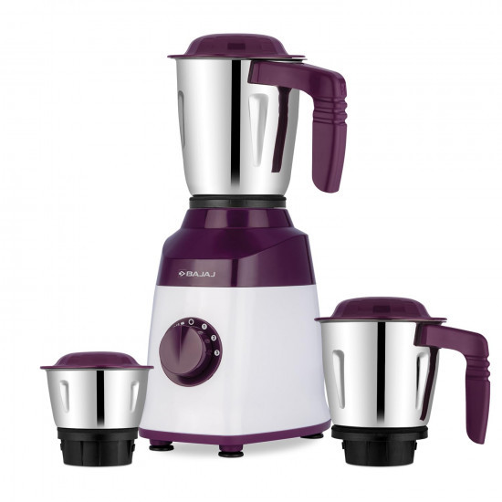 Bajaj Military Series Victor 500W Mixer Grinder Lilac