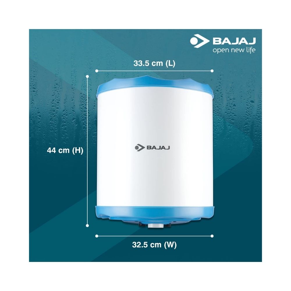 Bajaj Montage 10 litres Storage Vertical 5 Star Water Heater (White)