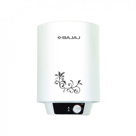 Bajaj New Shakti Neo 25L Vertical Storage Water Heater (Geyser 25 Litres) 4 Star BEE Rated Heater For Water Heating with Titanium Armour, Swirl Flow Technology, Glasslined Tank(White), 1 Yr Warranty