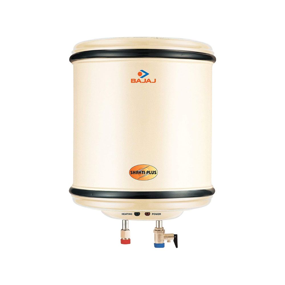 Bajaj Shakti Plus Storage 10-Litre Vertical Water Heater (Ivory)