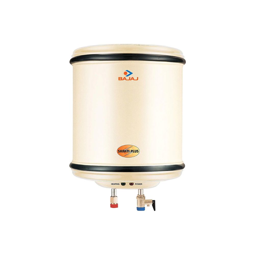 Bajaj Shakti Plus Storage 25-Litre Vertical Water Heater (Ivory)