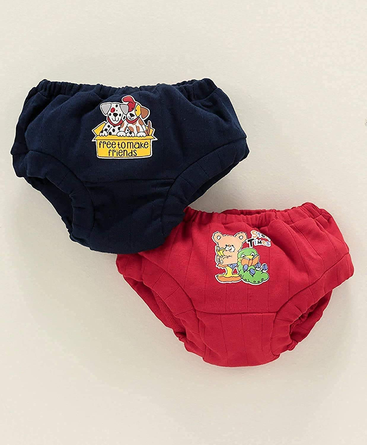 BENAVJI Baby Boys and Baby Girls 100% Organic Cotton Underwear
