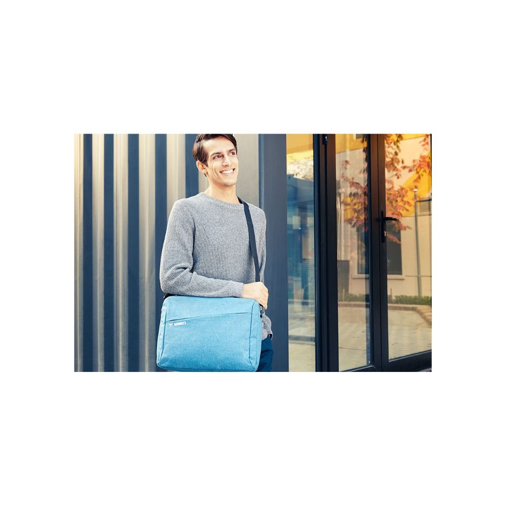 Bennett Mystic Laptop Shoulder Messenger Sling Office Bag for Men and Women (Blue)