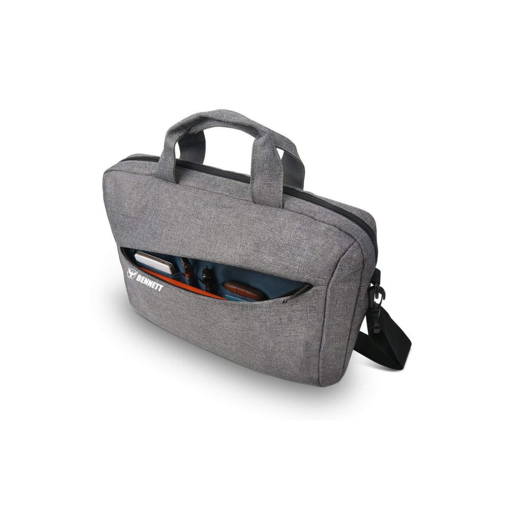 Bennett Mystic Laptop Shoulder Messenger Sling Office Bag for Men and Women (Grey)