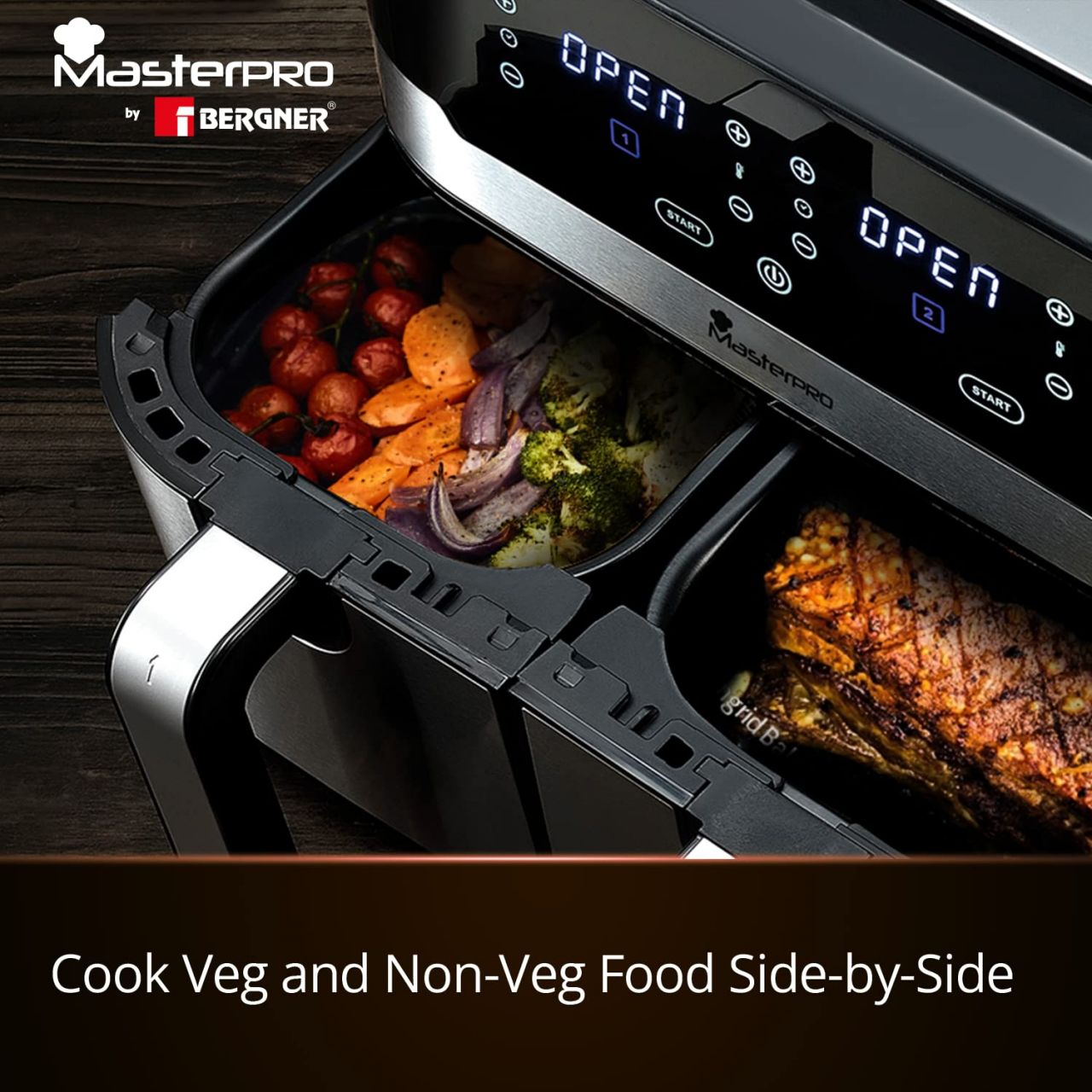 Bergner Masterpro Dual Air Fryer