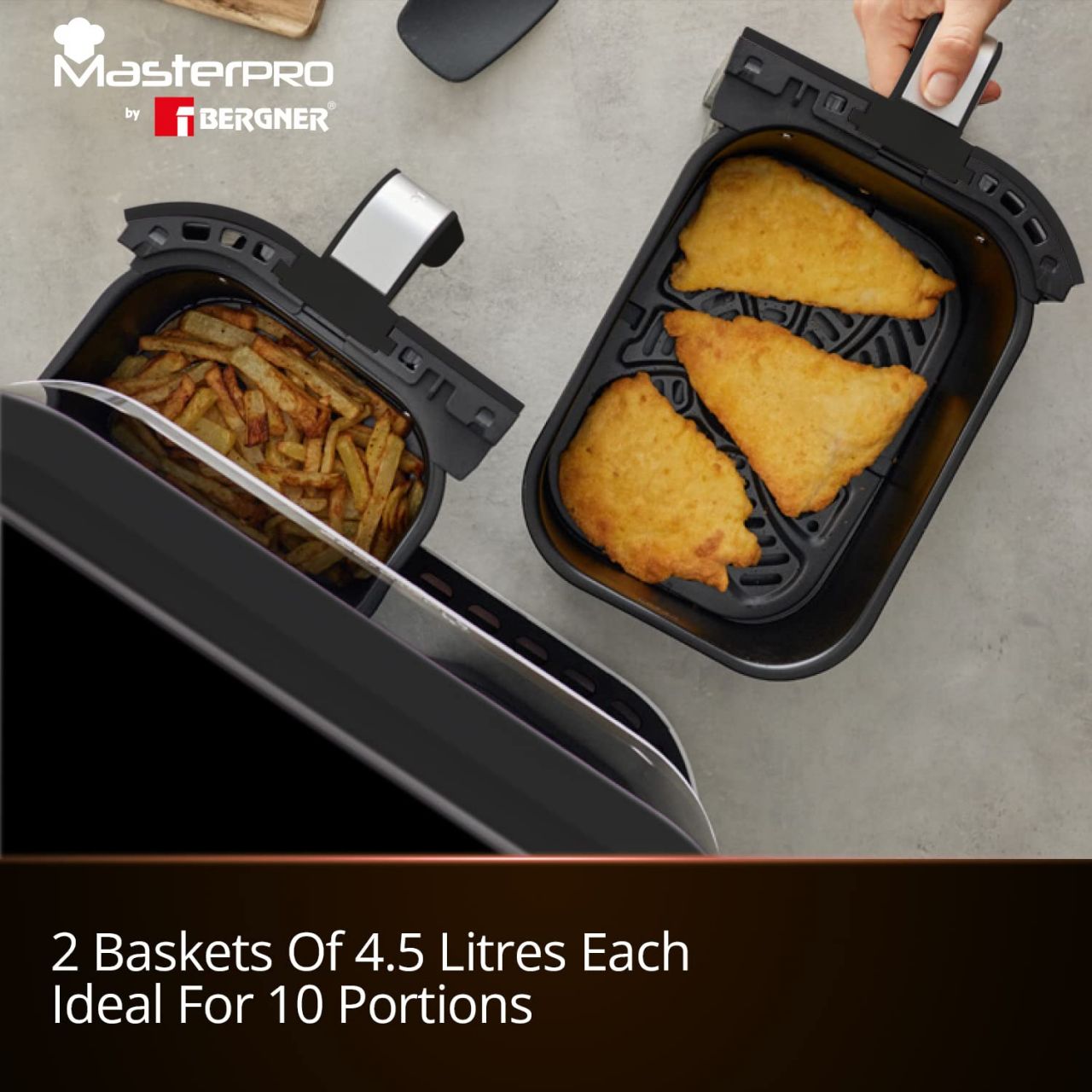 Bergner Masterpro Dual Air Fryer