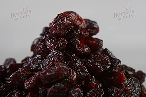Berries And Nuts Premium Whole Dried Cranberries | Antioxidant Rich, Immunity Booster | 1 Kg