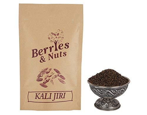 Berries And Nuts Raw Kadvi Jiri | Black Cumin Seeds, Kadwa Jira, Kali Jiri | 500 Grams