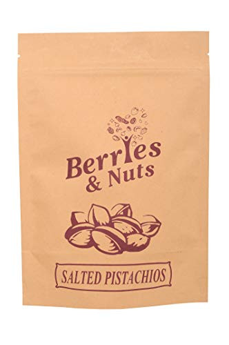 Berries And Nuts Roasted & Salted Pista | Salted Pistachios, Namkeen Pista | 500 Grams