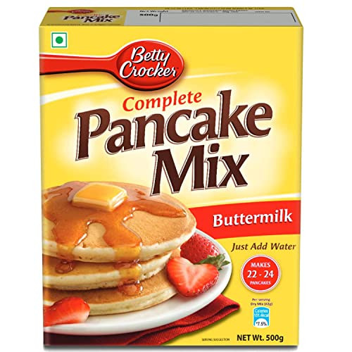 Betty Crocker Buttermilk Pancake Mix |Pan Cake Mix for Kids| No-Preservatives|500 gm