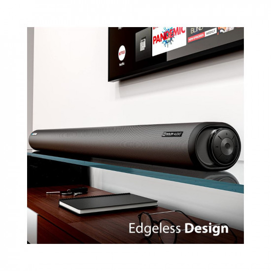 Blaupunkt Newly Launched SBWL100 Dolby Audio Soundbar with 8 INCH Wireless Subwoofer I HDMI ARC, Bluetooth & Optical Connectivity (220W) I 2.1 Channel Home Theatre with Remote