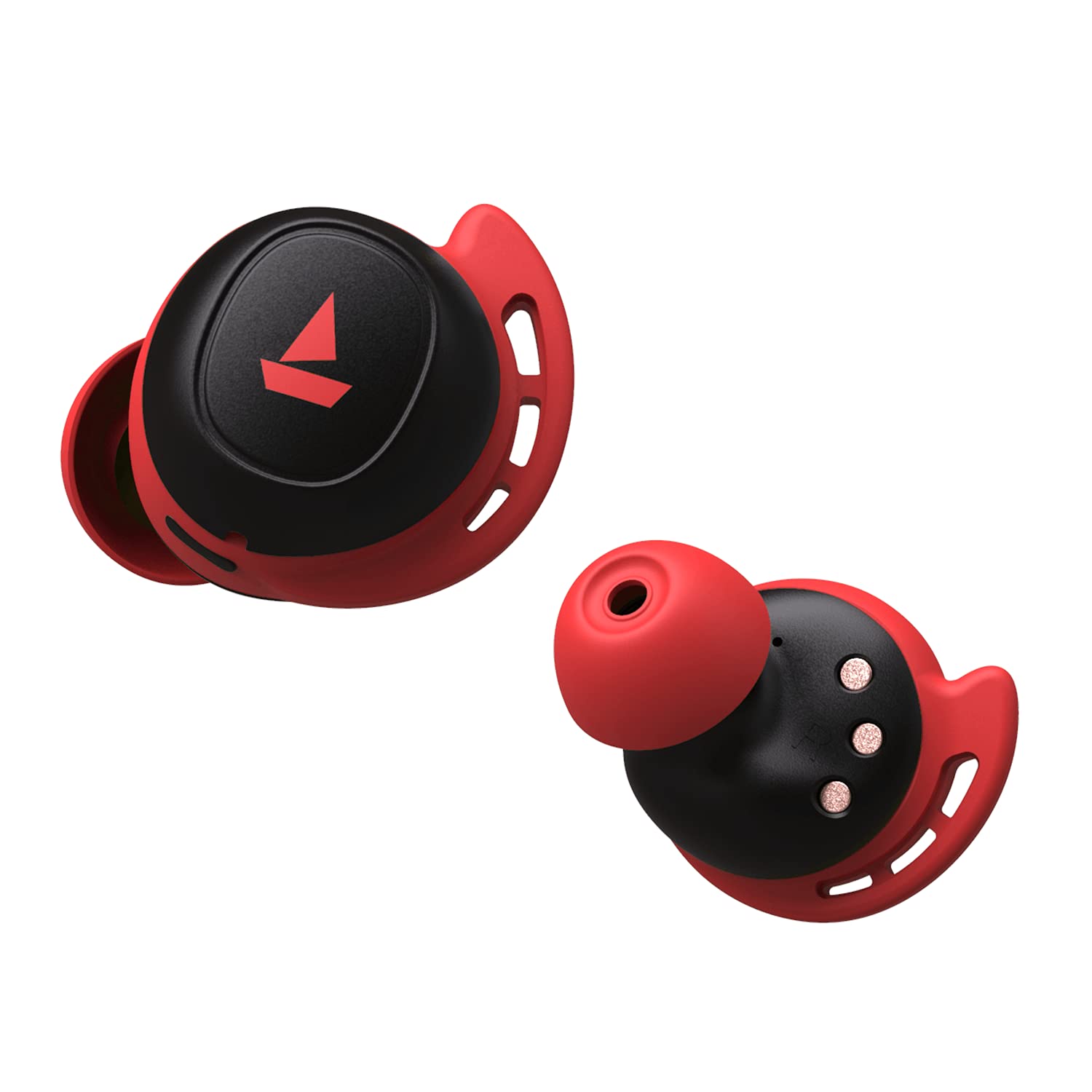 boAt Airdopes 441 Bluetooth Truly Wireless in Ear Earbuds with Mic (Red)