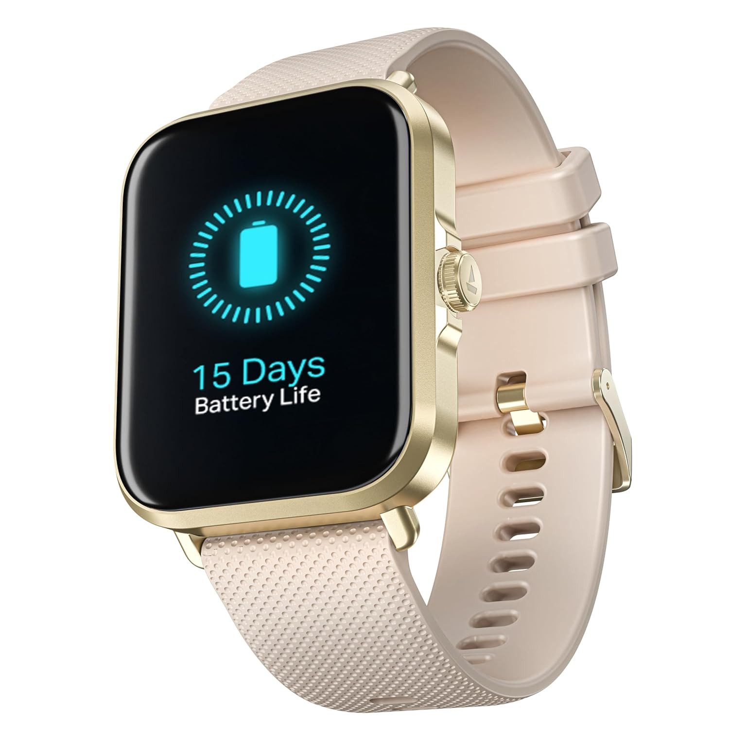 boAt New Launch Ultima Ember Smartwatch w 196 497 cm AMOLED Display Personalized Fitness Nudges Functional Crown 100 Sports Modes Custom Watch Faces Rose Gold