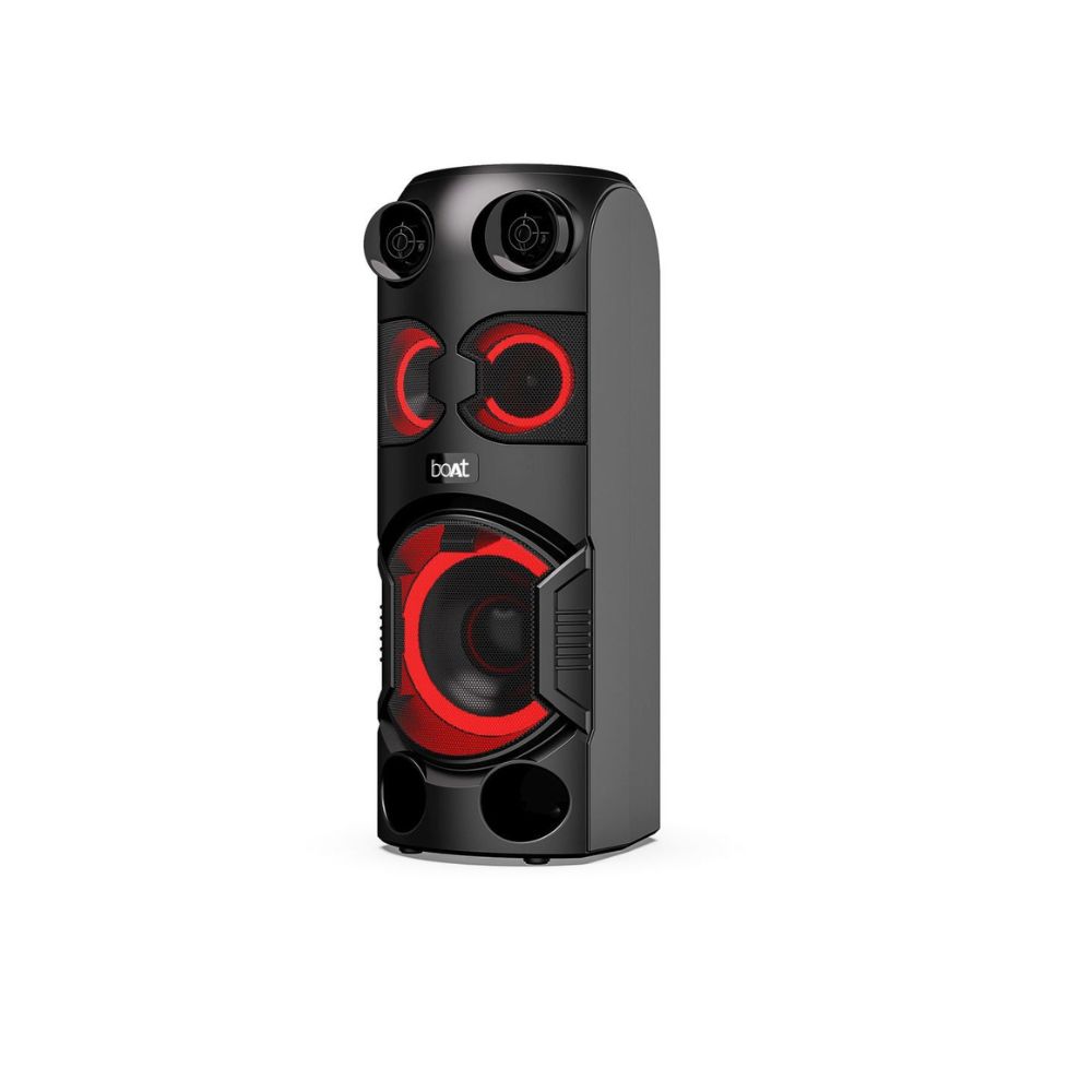 boAt Party Pal 208 Wireless Party Speaker with 70W RMS Stereo Sound, Bluetooth 5.0 (Midnight Black)